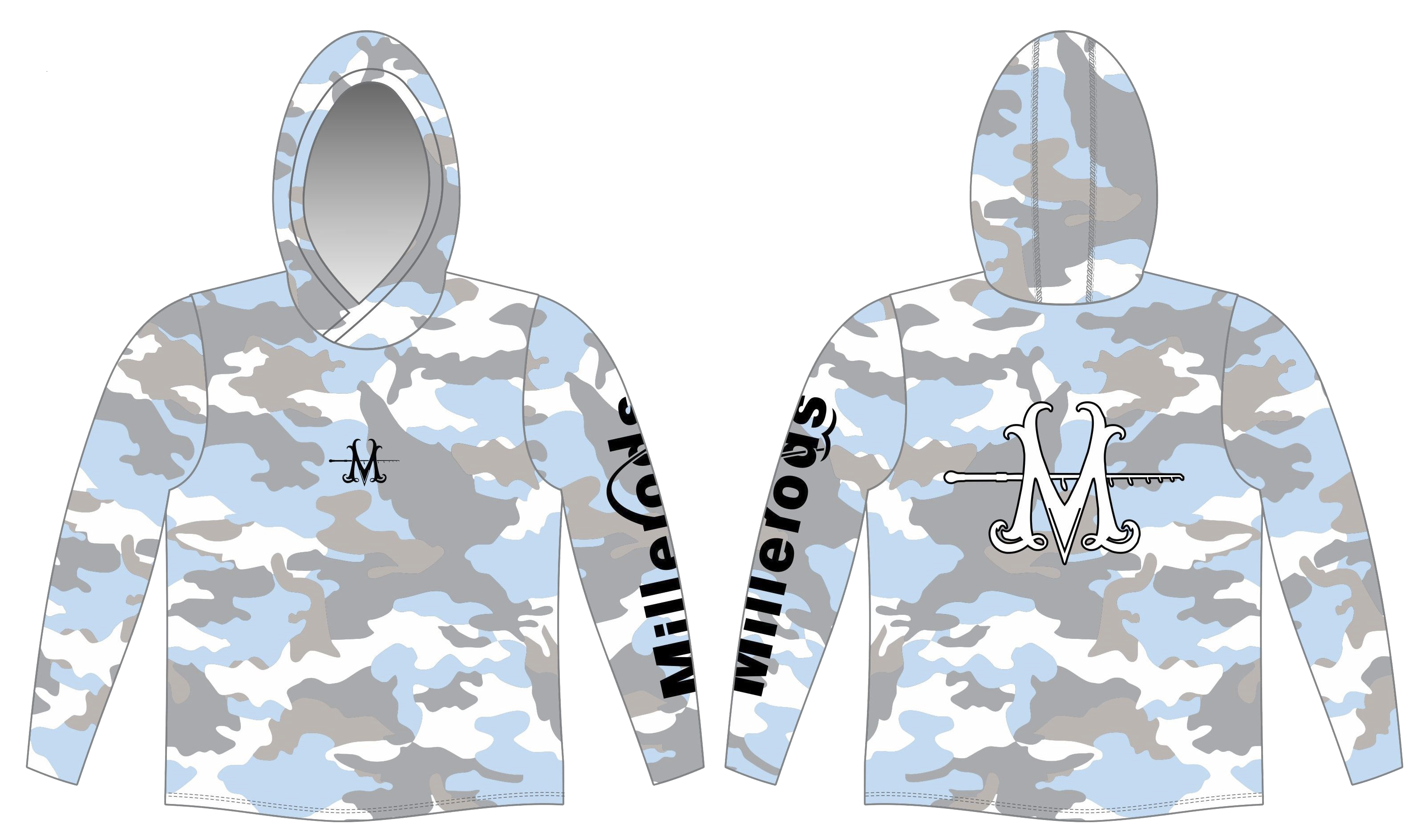 Millerods Switchbait Hooded Shirt
