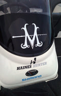 M Logo Vinyl Cut Decal