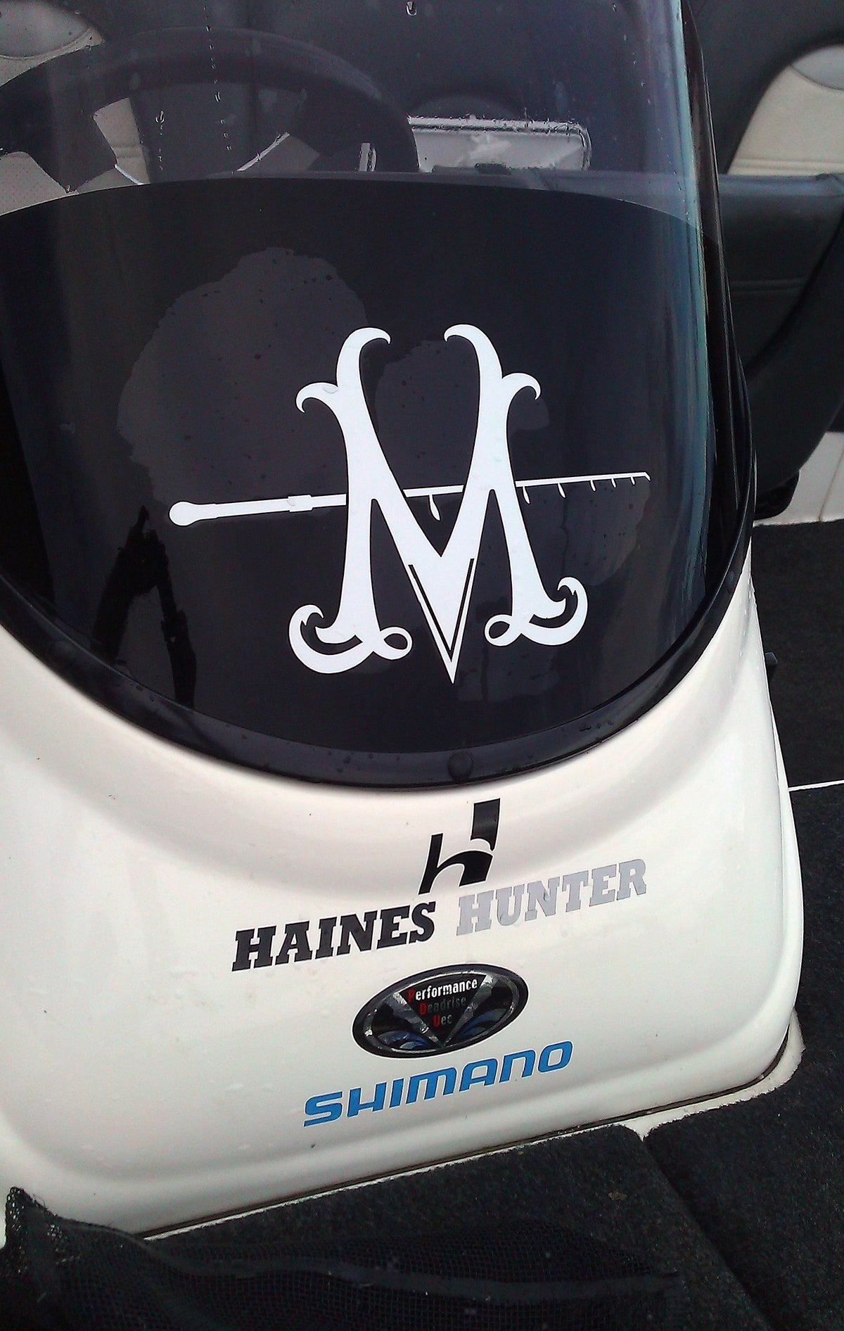 M Logo Vinyl Cut Decal